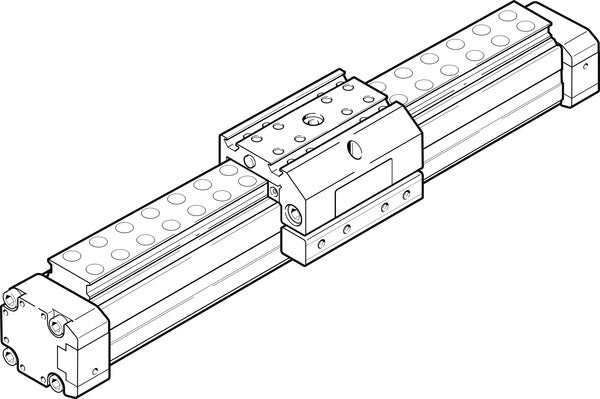 DGPL-32-500-PPV-A-B-KF Linear drive