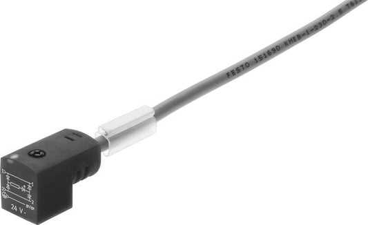 KME-1-24-10-LED Plug socket with cable