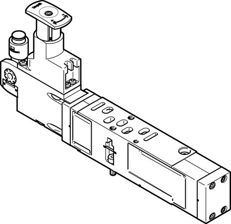 VABF-S4-1-R6C2-C-10 Regulator plate