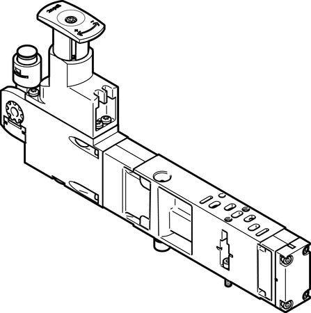 VABF-S4-2-R3C2-C-6 Regulator plate