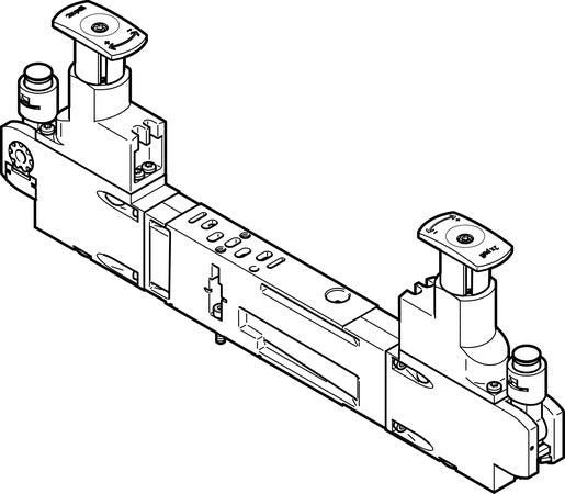 VABF-S4-2-R4C2-C-10 Regulator plate