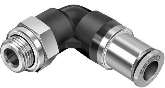 QSKL-G3/8-10 Push-in L-fitting,self-sealing