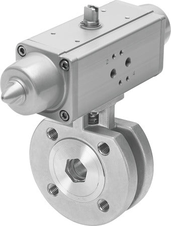 VZBC-20-FF-40-22-F0304-V4V4T-PS30-R-90-4 Ball valve actuator unit