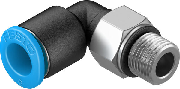 QSML-M7-6 Push-in L-fitting