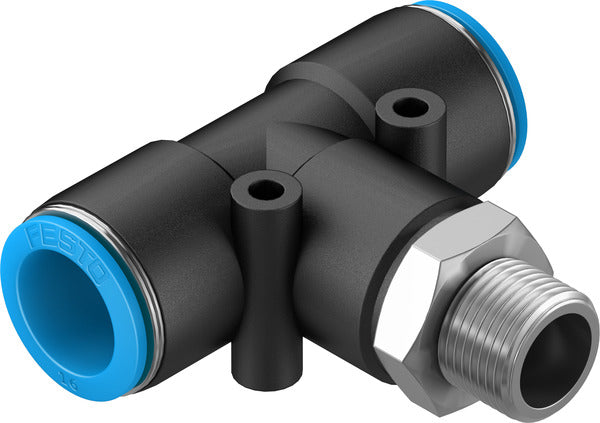 QST-3/8-16 Push-in T-fitting