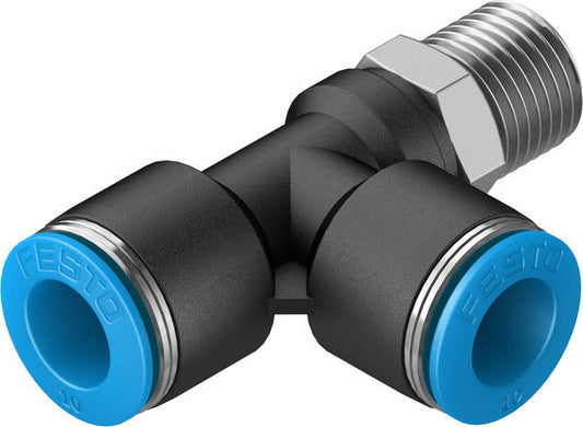 QSTL-1/4-10 Push-in T-fitting