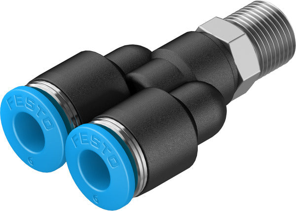 QSY-1/8-6 Push-in Y-fitting