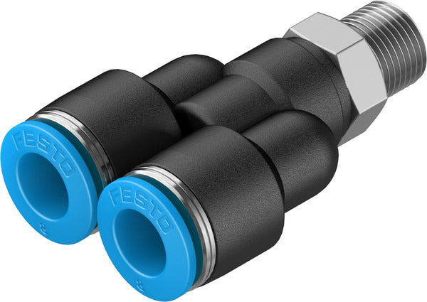 QSY-1/8-8 Push-in Y-fitting