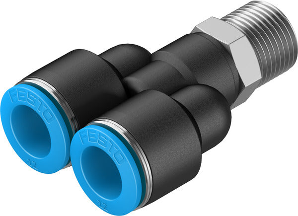 QSY-3/8-12 Push-in Y-fitting