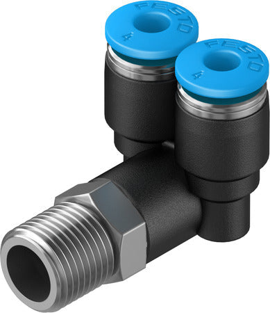 QSYL-1/8-4 Push-in Y-fitting