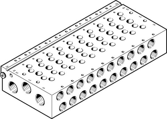 VABM-L1-18W-G38-5 Manifold rail