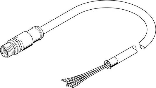 NEBS-SM12G12-E-0.5-N-LE12 Connecting cable