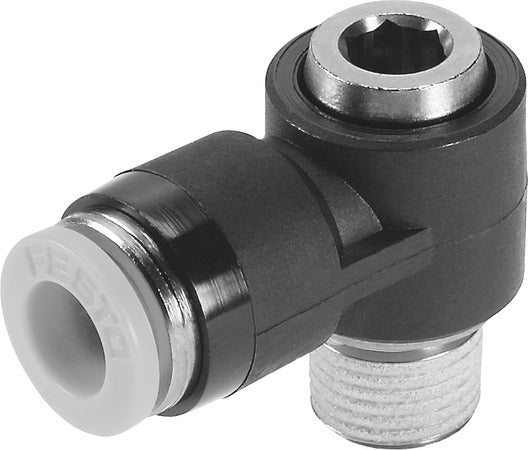 QSLV-3/8-3/8-I-U Push-in L-fitting