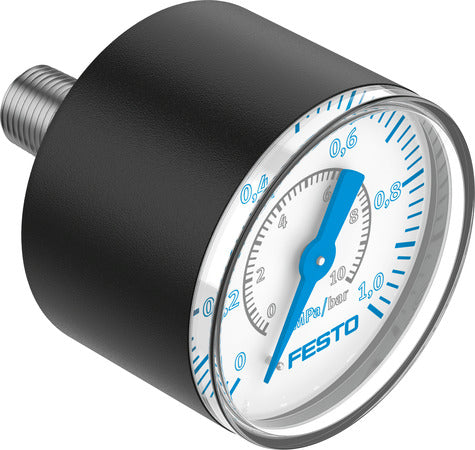 PAGN-40-1M-R18-1.6 Precision pressure gauge