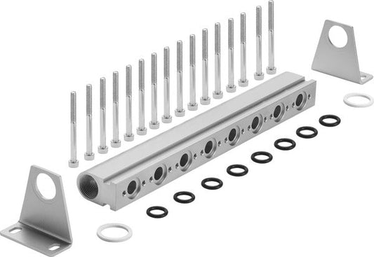 PAL-3/8-8-B Common supply manifold