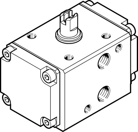 DAPS-0008-090-R-F03 Semi-rotary drive