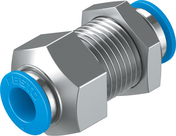 QSS-8-F Push-in bulkhead connector