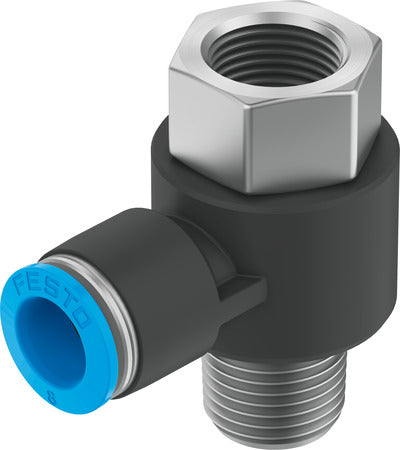 QSTF-1/4-8-B Push-in T-fitting