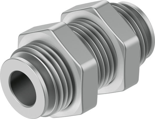 NPQM-H-Q8-E-P10 Push-in bulkhead connector