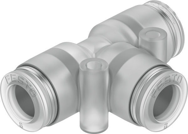 NPQP-T-Q8-E-FD-P10 Push-in T-connector