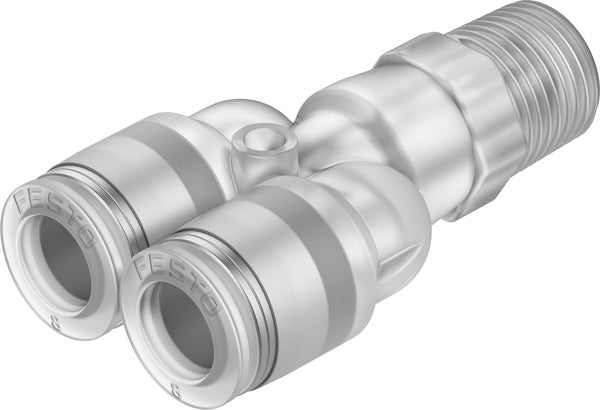 NPQP-Y-R14-Q8-FD-P10 Push-in Y-fitting