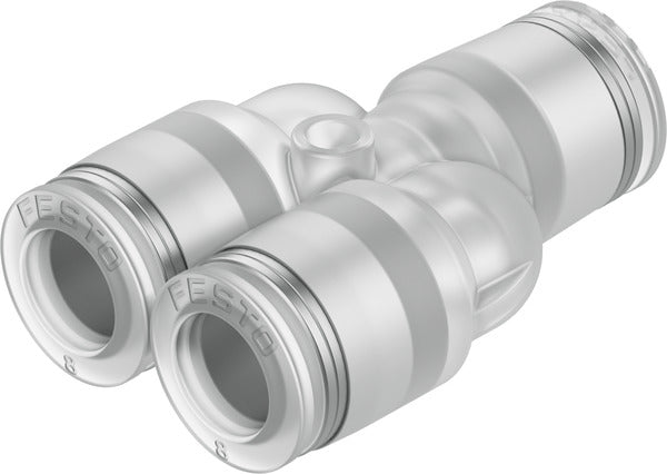 NPQP-Y-Q8-E-FD-P10 Push-in Y-connector