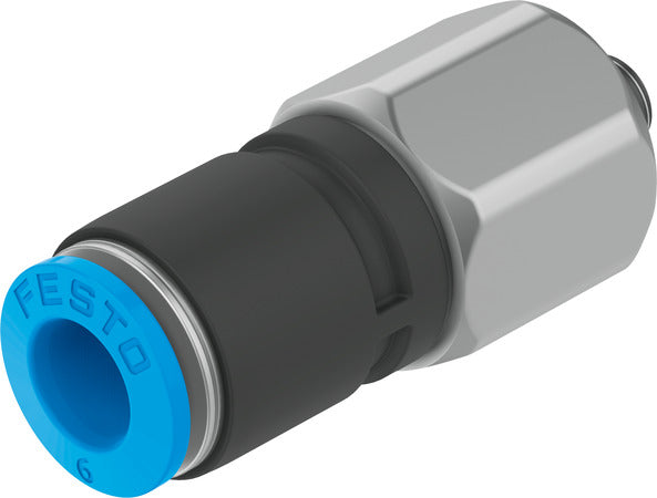 QSR-M5-4 Push-in fitting, rotatable