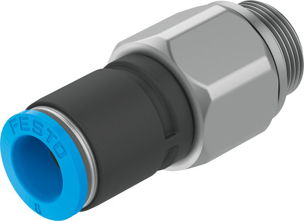 QSR-G1/8-8 Push-in fitting, rotatable