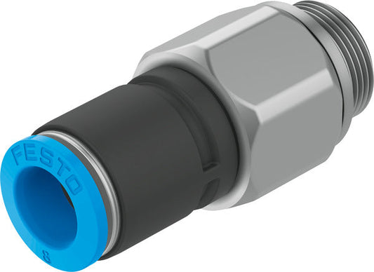QSR-G1/8-8 Push-in fitting, rotatable