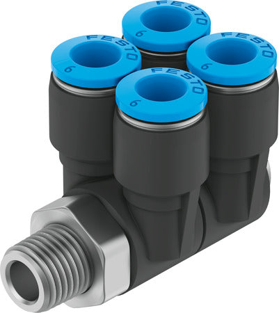 QSLV4-3/8-3/8-U Multiple distributor