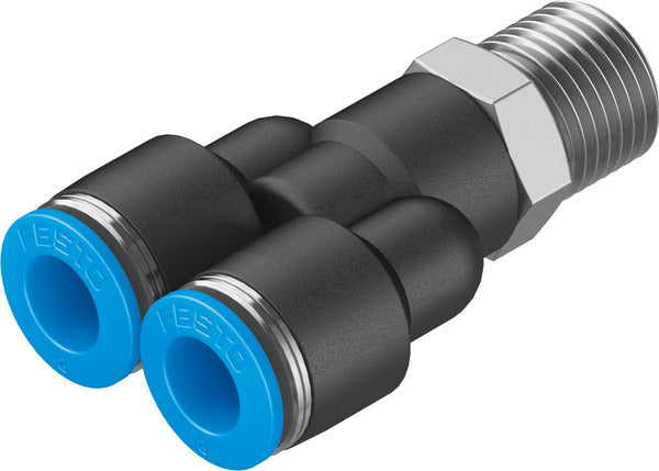 QSY-1/4-8 Push-in Y-fitting