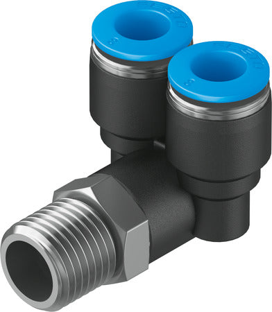 QSYL-1/4-8 Push-in Y-fitting