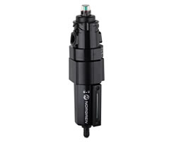 F64H-NND-AD0, Olympian Plus coalescing filter, Without Yoke, Automatic drain, 0.01µm filter element