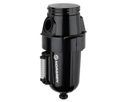F68G-NNN-MR3, Olympian Plus general purpose filter, Without Yoke, Manual drain, 40µm filter element