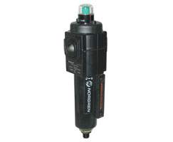 F72G-2GD-AE1, Excelon general purpose filter, G1/4, Automatic drain, 5µm filter element
