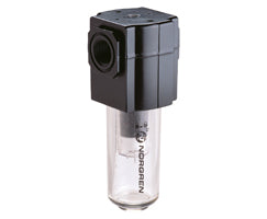 F72V-3GN-ETC, Excelon oil vapour removal filter, G3/8, Closed bowl, 0.003 mg/m? oil content