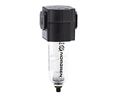 F73G-3GN-AT2, Excelon general purpose filter, G3/8, Automatic drain, 25µm filter element