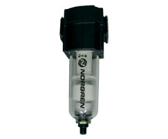 F72G-3GD-AL1, Excelon general purpose filter, G3/8, Automatic drain, 5µm filter element