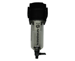 F72G-3GD-QT3, Excelon general purpose filter, G3/8, Manual drain, 40µm filter element