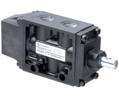 K41DA00KS1KP0, Nugget 200 Series 3/2 NC tappet/spring actuated 1/4" NPT ported valve