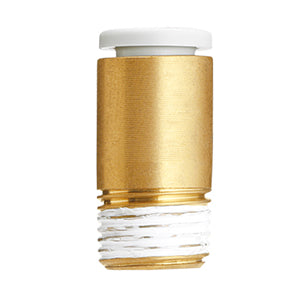 KQ2S12-02AS, KQ2 - NEW, Hexagon Socket Head Male Connector - KQ2S