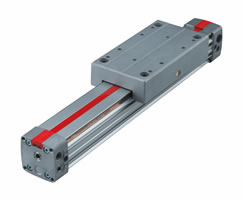 M/146240/M/1000, Lintra Plus rodless cylinder, roller guide, 40mm diameter, 1000mm stroke