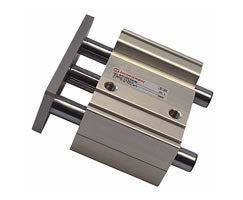 M/61032/M/75, Guiding and stopping double acting cylinder, 32mm diameter, 75mm stroke