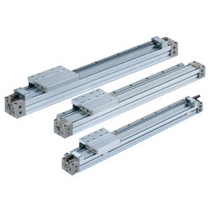 MY1H32TFG-450Z, MY1-Z, MY1H-Z, Mechanically Jointed Rodless Cylinder, Linear Guide Type, w/o Stroke Adjustment Unit