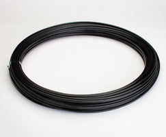 PU2-0712100, Polyurethane tube, Black, 100m, 12mm/8mm