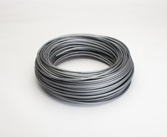 PU2-0904100, Polyurethane tube, Silver, 100m, 4mm/2.5mm