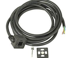 54933-06, Industrial standard connector with 6ft Moulded cable & 30mm coil