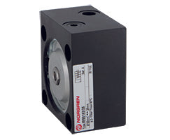 M/50163/10, Clamping single acting cylinder, 63mm diameter, 10mm stroke