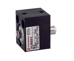 M/50220/10, Clamping double acting cylinder, 20mm diameter, 10mm stroke