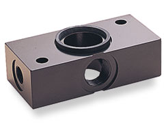 18-026-986, Porting Block - Olympian 68 Series, Connection Top Port G1/2", Side Port G1/4"